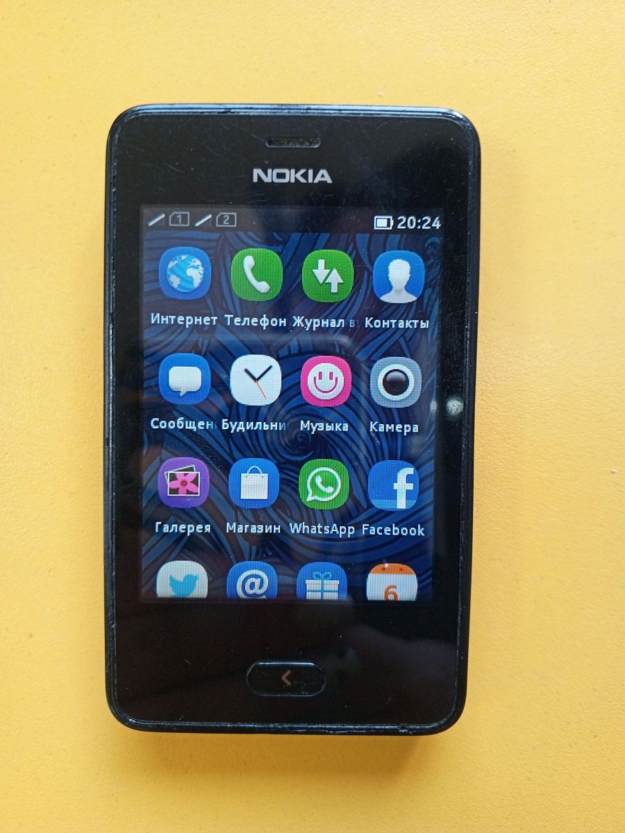 Скупка и продажа СОТОВЫЕ ТЕЛЕФОНЫ Nokia Nokia 501 Asha (RM-902) Duos  ID:0072014231 на выгодных условиях в Иркутске | Эксион