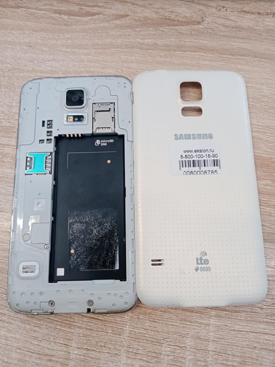 Скупка и продажа СОТОВЫЕ ТЕЛЕФОНЫ Samsung Samsung Galaxy S5 2/16GB (G900FD)  Duos ID:0080008785 на выгодных условиях в Черемхово | Эксион