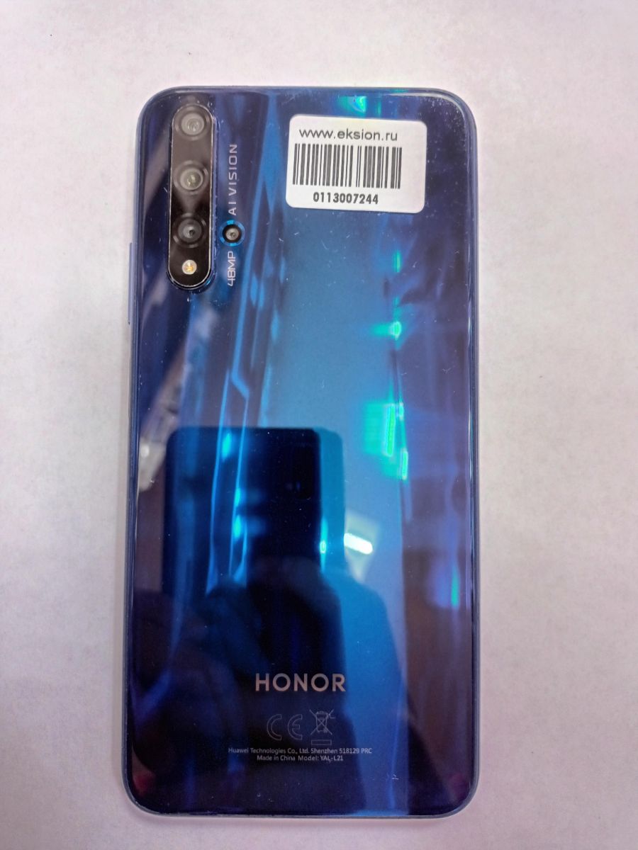 Скупка и продажа СОТОВЫЕ ТЕЛЕФОНЫ Honor Honor 20 6/128GB (YAL-L21) Duos  ID:0113007244 на выгодных условиях в Иркутске | Эксион