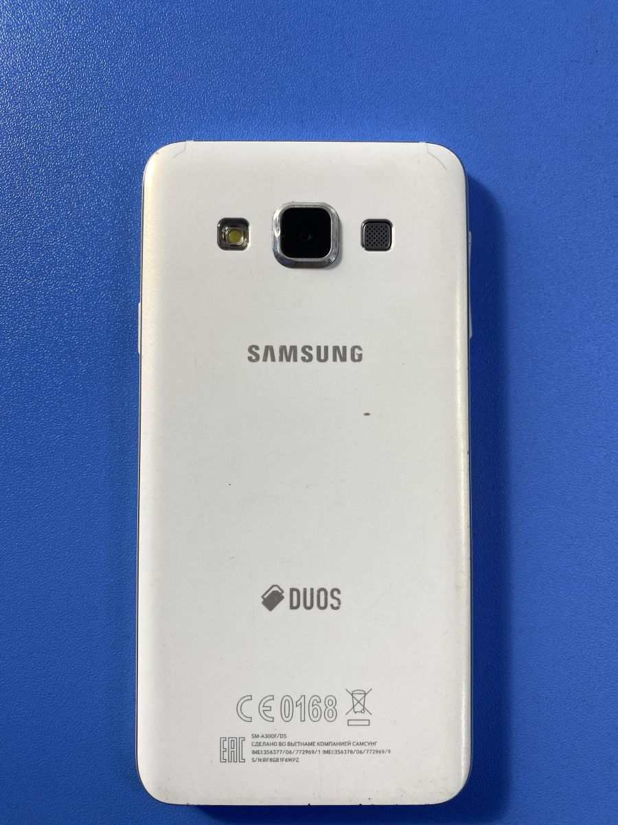 Скупка и продажа СОТОВЫЕ ТЕЛЕФОНЫ Samsung Samsung Galaxy A3 (A300F) Duos  ID:0127003662 на выгодных условиях в Иркутске | Эксион