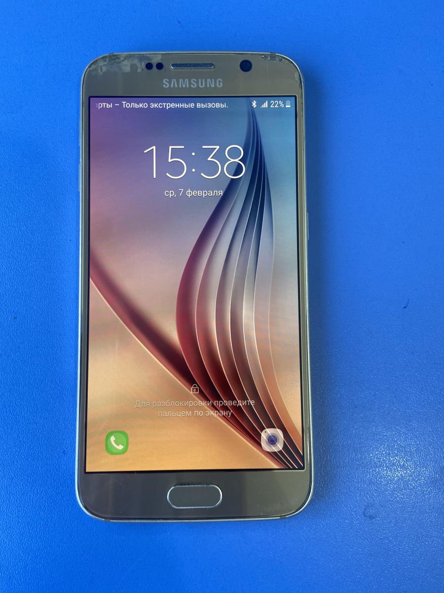 Скупка и продажа СОТОВЫЕ ТЕЛЕФОНЫ Samsung Samsung Galaxy S6 3/32GB (G920F)  ID:0143001766 на выгодных условиях в Иркутске | Эксион