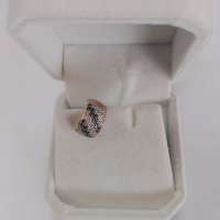 Серьга одна золото 585 1,20g, вес изделия 1.7g