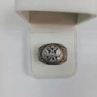 Кольцо серебро 925 19,14g, вес изделия 19.14g, длина 16.5 см