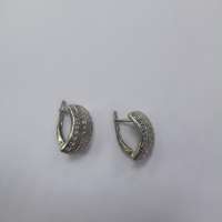Серьги серебро 925 4,88g, вес изделия 5.25g