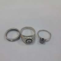 Лом (Горсть) серебро 925 8,09g, вес изделия 8.42g
