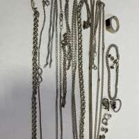 Лом или горсть серебро 925 55,76g, вес изделия 57.2g