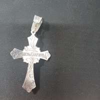 Крест серебро 925 9,62g, вес изделия 9.62g
