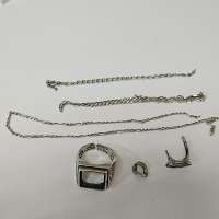 Лом или горсть серебро 925 16,81g, вес изделия 16.95g