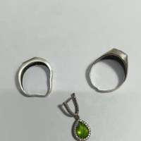 Лом или горсть серебро 925 9,80g, вес изделия 13.8g