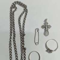 Лом или горсть серебро 925 15,62g, вес изделия 17.34g