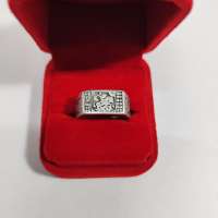 Кольцо серебро 925 6,40g, вес изделия 6.4g, размер 19.5