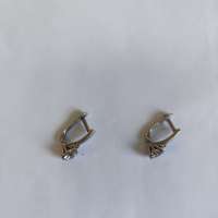 Серьги серебро 925 2,39g, вес изделия 3.47g