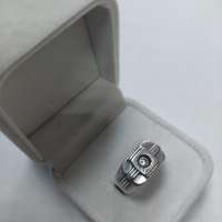 Кольцо серебро 925 5,75g, вес изделия 5.9g, размер 19