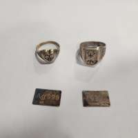 Лом или горсть серебро 925 9,29g, вес изделия 9.29g