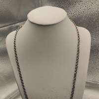 Цепь серебро 925 12,38g, вес изделия 12.48g, длина 59 см
