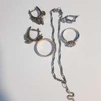 Лом или горсть серебро 925 9,65g, вес изделия 10.52g