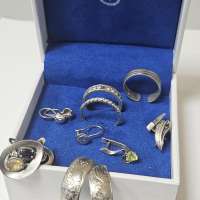 Лом или горсть серебро 925 7,95g, вес изделия 17.55g