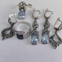 Лом или горсть серебро 925 16,44g, вес изделия 22.44g