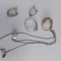 Лом или горсть серебро 925 7,37g, вес изделия 8.97g