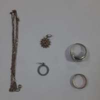 Лом (Горсть) серебро 925 8,24g, вес изделия 8.25g