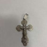 Крест серебро 925 13,43g, вес изделия 13.43g