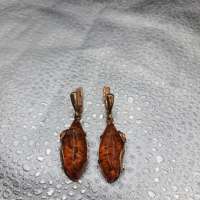 Серьги серебро 925 7,07g, вес изделия 8.67g