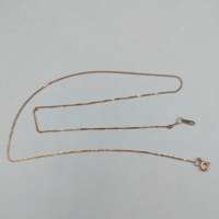 Цепь золото 585 1,12g, вес изделия 1.22g, длина 45 см
