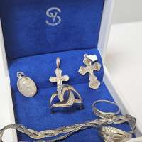 Лом серебро 925 15,16g, вес изделия 16.16g