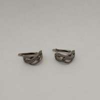 Серьги серебро 925 3,12g, вес изделия 3.32g