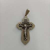 Крест серебро 925 6,86g, вес изделия 6.96g
