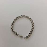 Браслет серебро 925 17,16g, вес изделия 17.36g, длина 23 см