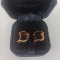 Серьги золото 585 1,77g, вес изделия 1.77g