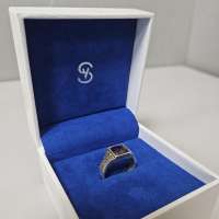 Кольцо серебро 925 5,51g, вес изделия 6.41g, размер 19.5