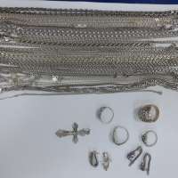 Лом или горсть серебро 925 150,00g, вес изделия 150g