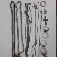 Лом или горсть серебро 925 81,22g, вес изделия 83.72g