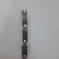 Браслет серебро 925 16,13g, вес изделия 16.13g, длина 20 см