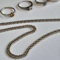 Лом серебро 925 16,45g, вес изделия 17.14g