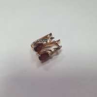 Серьги золото 585 2,21g, вес изделия 2.55g