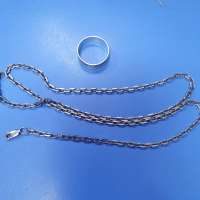 Лом серебро 925 15,57g, вес изделия 15.57g