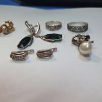 Лом или горсть серебро 925 10,75g, вес изделия 19.14g