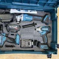 Makita набор электроинст. акк. 3 в 1 (реплика) с СЗУ