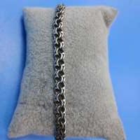 Браслет серебро 925 11,27g, вес изделия 11.28g, длина 22 см, 00 нет камней