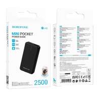 2500mAh Borofone в ассортименте (Внешний аккумулятор)