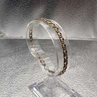 Браслет серебро 925 4,90g, вес изделия 5g, длина 18 см