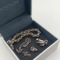 Лом или горсть серебро 925 17,52g, вес изделия 17.7g