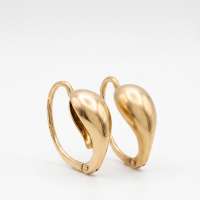 Серьги золото 585 2,78g, вес изделия 2.78g