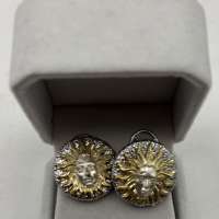 Серьги серебро 925 11,94g, вес изделия 11.94g