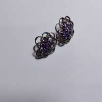 Серьги серебро 925 4,27g, вес изделия 5.37g