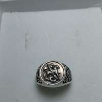 Кольцо серебро 925 6,76g, вес изделия 6.76g, размер 19