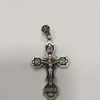 Крест серебро 925 12,60g, вес изделия 12.6g